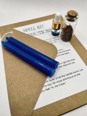 Mini Intention Spell Kit: Clear Vision Ritual with Instructions